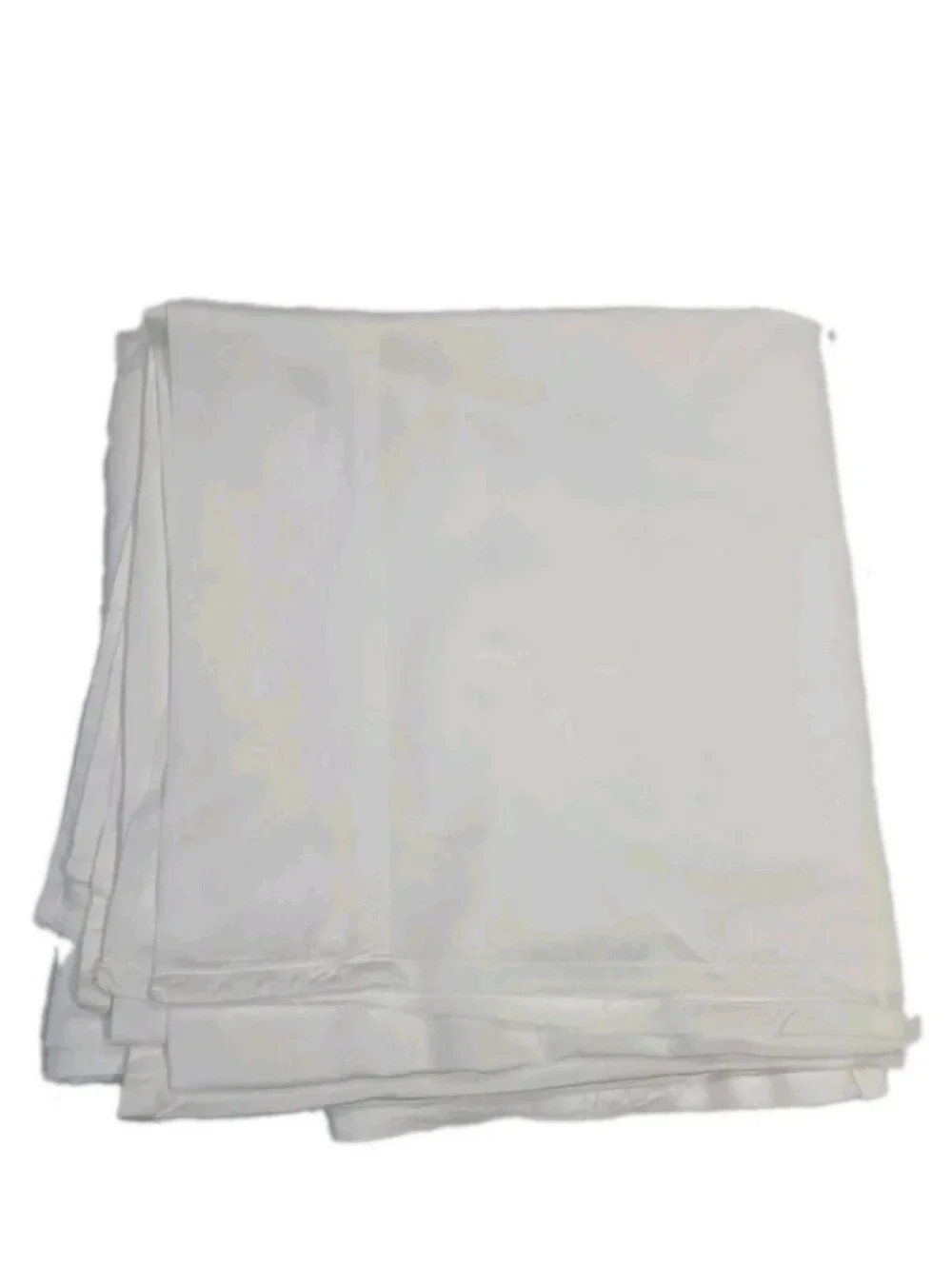 MALOUF WOVEN Flat Sheet King Rayon Bamboo In White. NWOT